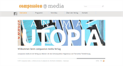 Desktop Screenshot of compassionmedia.org